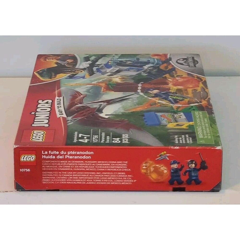 RETIRED LEGO Juniors: Pteranodon Escape (10756) Brand New Factory Sealed - Picture 3 of 6